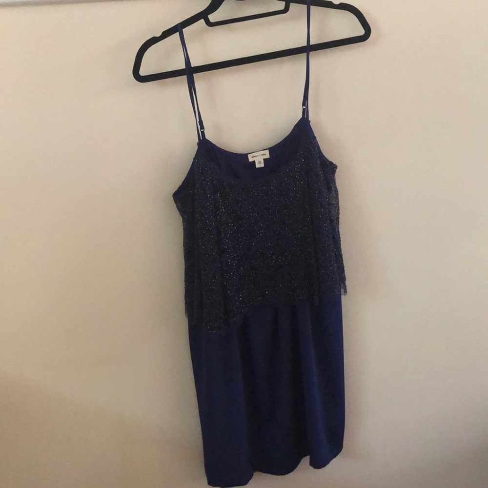 Blue silence & noise urban outfitters dress